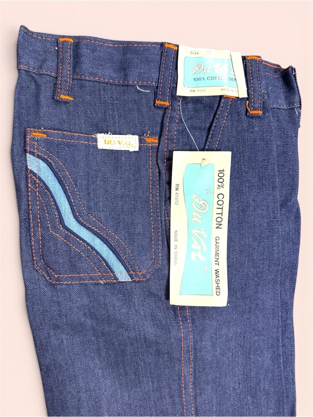 Deadstock Kids 100% Cotton Jeans